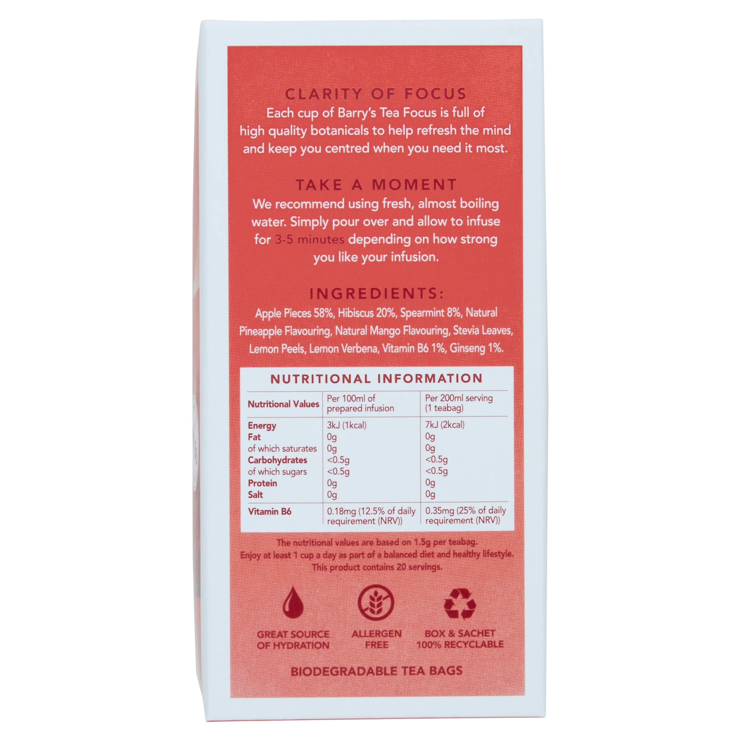 FOCUS 20 TEABAGS - Image 5