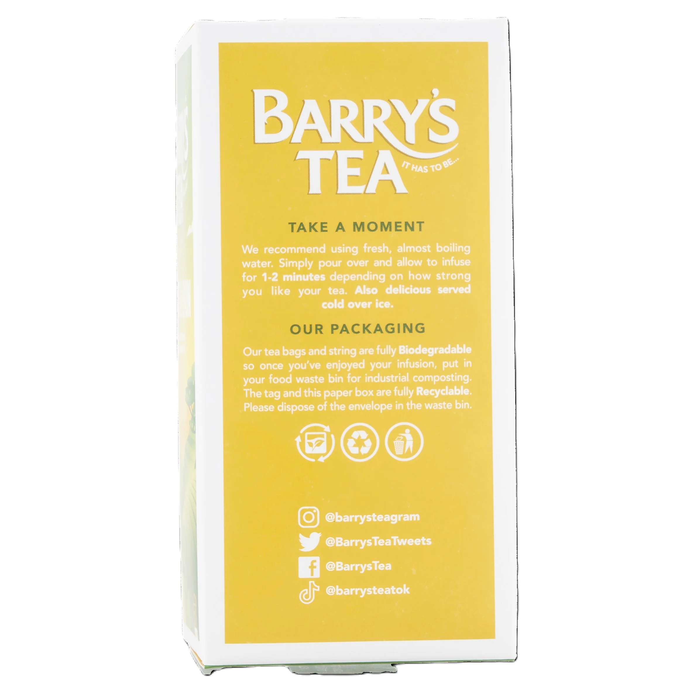 GREEN TEA WITH LEMON 20 STRING & TAG TEABAGS - Image 4